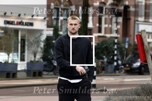 Amsterdam 20 februari 2023
Matthijs de Ligt en zijn broer in Amsterdam zuid.