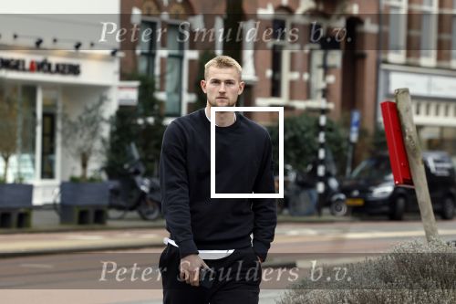 Amsterdam 20 februari 2023
Matthijs de Ligt en zijn broer in Amsterdam zuid.