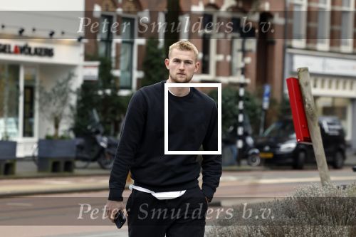 Amsterdam 20 februari 2023
Matthijs de Ligt en zijn broer in Amsterdam zuid.