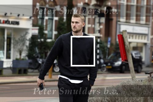 Amsterdam 20 februari 2023
Matthijs de Ligt en zijn broer in Amsterdam zuid.