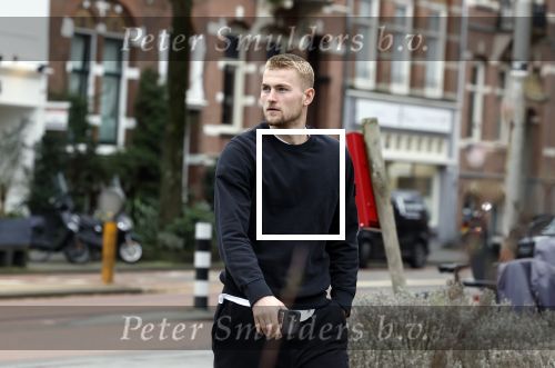 Amsterdam 20 februari 2023
Matthijs de Ligt en zijn broer in Amsterdam zuid.