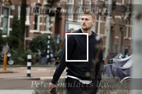 Amsterdam 20 februari 2023
Matthijs de Ligt en zijn broer in Amsterdam zuid.
