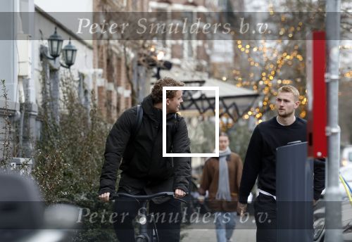 Amsterdam 20 februari 2023
Matthijs de Ligt en zijn broer in Amsterdam zuid.
