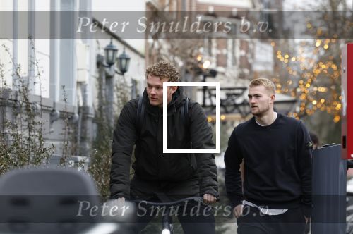 Amsterdam 20 februari 2023
Matthijs de Ligt en zijn broer in Amsterdam zuid.