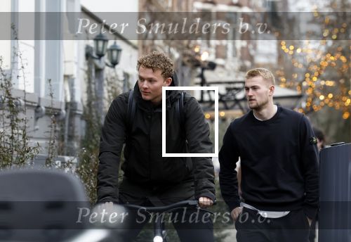 Amsterdam 20 februari 2023
Matthijs de Ligt en zijn broer in Amsterdam zuid.