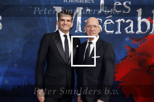 Amsterdam 5 maart 2023
Premiere les Miserables in Carre.
Maurice Wijnen met partner