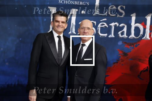 Amsterdam 5 maart 2023
Premiere les Miserables in Carre.
Maurice Wijnen met partner