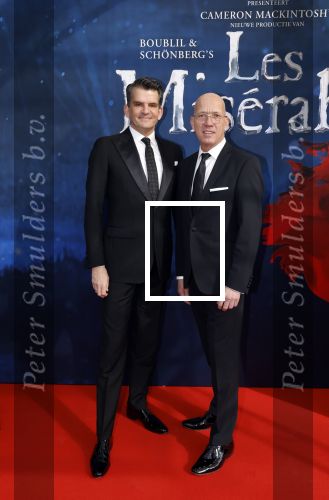 Amsterdam 5 maart 2023
Premiere les Miserables in Carre.
Maurice Wijnen met partner