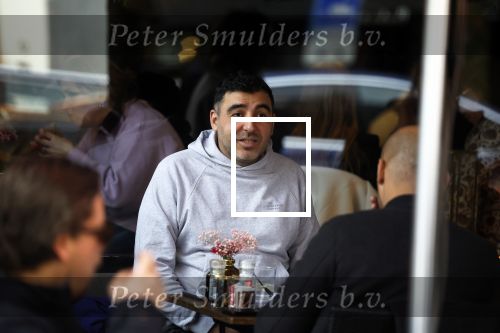 Amsterdam 11 maart 2023
Mimoun Ouled Radi op terras in Amsterdam zuid
