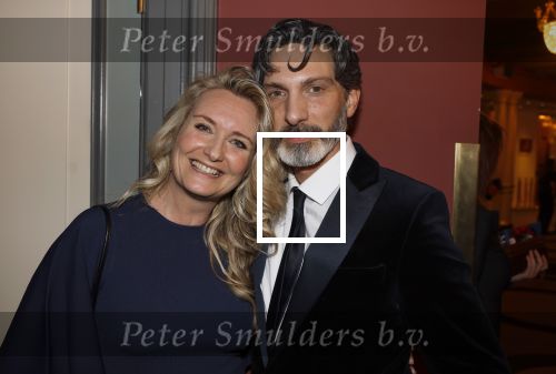 Amsterdam 5 maart 2023
Premiere les Miserables in Carre.
Myrna v Kemenade met partner
