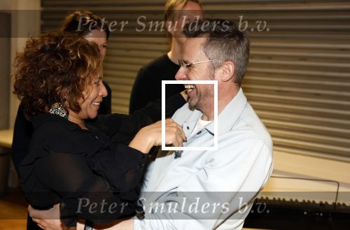 Amsterdam 21 februari 2023
Presentatie cast musical the Bodyguard . Oa Nurlaila Kareem en Tarikh Janssen spelen mee.
Nurlaila en Patrick Martens