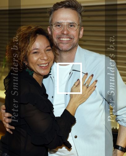 Amsterdam 21 februari 2023
Presentatie cast musical the Bodyguard . Oa Nurlaila Kareem en Tarikh Janssen spelen mee.
Nurlaila en Patrick Martens