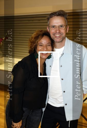 Amsterdam 21 februari 2023
Presentatie cast musical the Bodyguard . Oa Nurlaila Kareem en Tarikh Janssen spelen mee.
Nurlaila en Patrick Martens