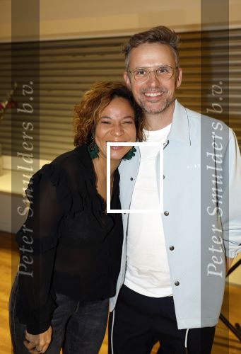 Amsterdam 21 februari 2023
Presentatie cast musical the Bodyguard . Oa Nurlaila Kareem en Tarikh Janssen spelen mee.
Nurlaila en Patrick Martens