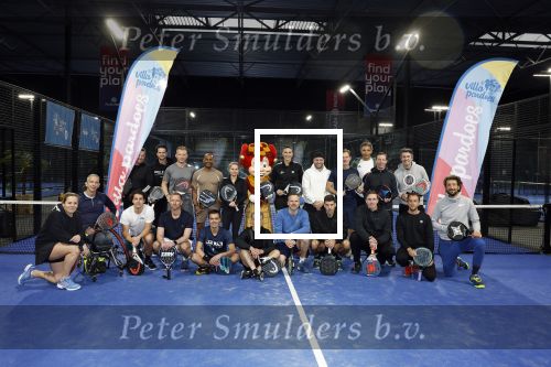 Amsterdam 10 maart 2023
Padel wedstrijd bij Plaza Padel voor het goede doel  Villa Pardoes.