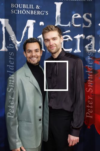 Amsterdam 5 maart 2023
Premiere les Miserables in Carre.
Ridder van Kooten en Mitch Wolterink
