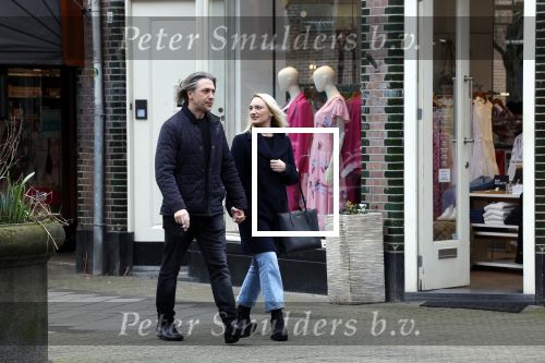 Amsterdam 4 maart 2023
Rob v d  Wouw  met zijn vriendin in Amsterdam zuid