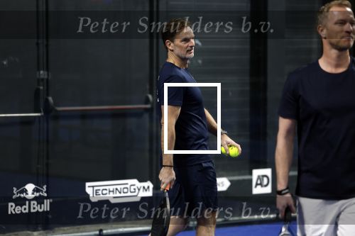 Amsterdam 10 maart 2023
Padel wedstrijd bij Plaza Padel voor het goede doel  Villa Pardoes.
Ronald de Boer