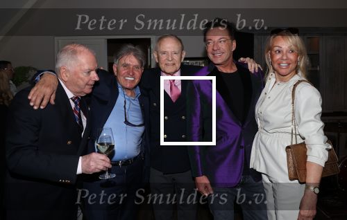 Renkum, 26 Februari 2023
Feest tgv 55 jaar samen  Ronnie Tober en Jan Jochems.
Ronnie Tober Jan Jochems Adr-Jan Hoes en vrouw en Gerard Joling met Tony Neef