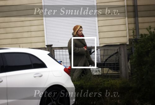 Vinkeveen Abcoude 16 februari 2023
Roxeanne Hazes en haar man Erik Zwennes gaan vanaf hun huis naar Abcoude waar Roxeanne boodschappen doet bij de HEMA