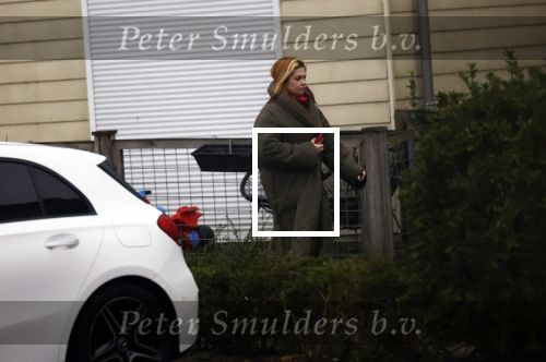 Vinkeveen Abcoude 16 februari 2023
Roxeanne Hazes en haar man Erik Zwennes gaan vanaf hun huis naar Abcoude waar Roxeanne boodschappen doet bij de HEMA