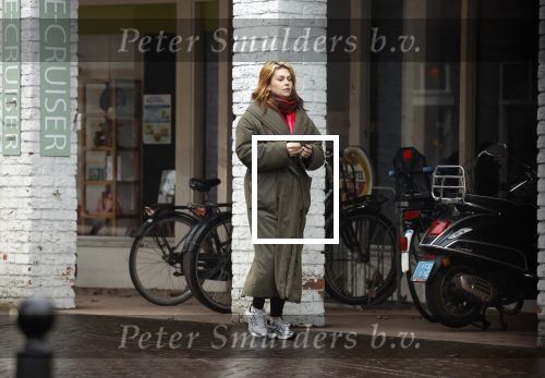 Vinkeveen Abcoude 16 februari 2023
Roxeanne Hazes en haar man Erik Zwennes gaan vanaf hun huis naar Abcoude waar Roxeanne boodschappen doet bij de HEMA
