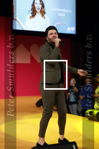 Amsterdam 23 februari 2023
Roy Donders tijdens opterden op huishoudbeurs op de rai en in de stand van TLC