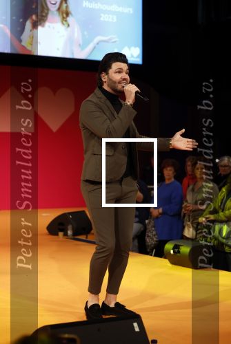 Amsterdam 23 februari 2023
Roy Donders tijdens opterden op huishoudbeurs op de rai en in de stand van TLC