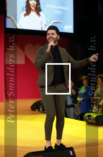 Amsterdam 23 februari 2023
Roy Donders tijdens opterden op huishoudbeurs op de rai en in de stand van TLC