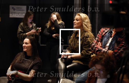 Utrecht 6 maart 2023
Repetities Holland zingt Hazes met aanwezig Jeroen v d Boom Gerard Joling  Waylon Karsu John de Bever Jamai en Samantha Steenwijk. Samantha Steenwijk met partner