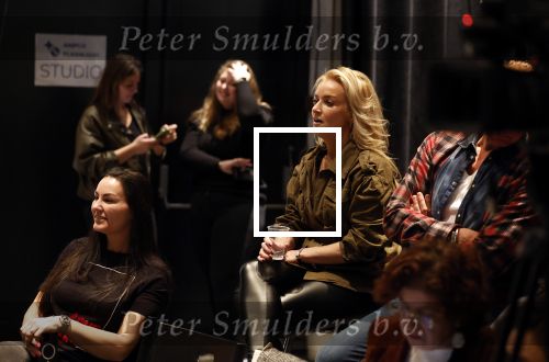 Utrecht 6 maart 2023
Repetities Holland zingt Hazes met aanwezig Jeroen v d Boom Gerard Joling  Waylon Karsu John de Bever Jamai en Samantha Steenwijk. Samantha Steenwijk met partner