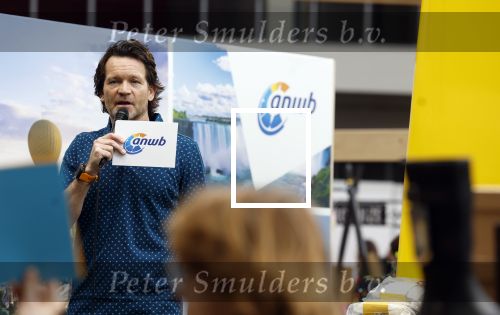 Amsterdam 18 februari 2023
Sander janson aan het werk voor de ANWB op de huishoudbeurs in de rai