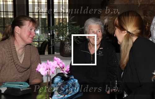 Renkum, 26 Februari 2023
Feest tgv 55 jaar samen  Ronnie Tober en Jan Jochems.
Sjoukje Dijkstra met dochter en Karin Riethoven
