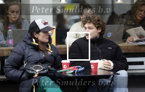 Amsterdam 8 maart 2023
Soy Kroon en Tina de Bruin op terras in Amsterdam zuid