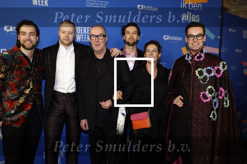 Amsterdam 10 maart 2023
Boekenbal 2023 in de schouwburg van Amsterdam.
Bart Chabot kwam met vrouw en zijn kinderen waaronder Splinter Chabot