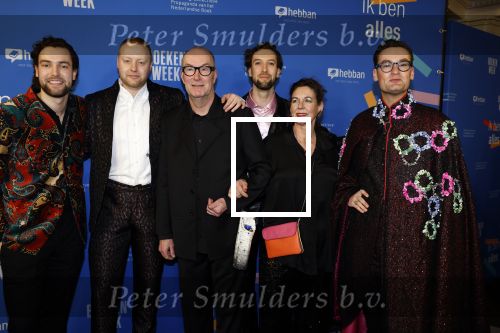 Amsterdam 10 maart 2023
Boekenbal 2023 in de schouwburg van Amsterdam.
Bart Chabot kwam met vrouw en zijn kinderen waaronder Splinter Chabot