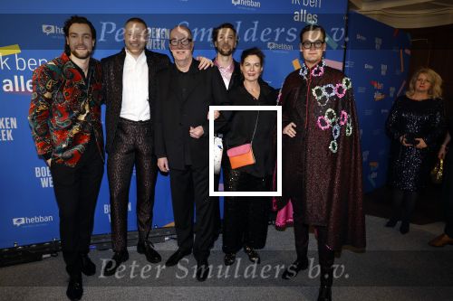 Amsterdam 10 maart 2023
Boekenbal 2023 in de schouwburg van Amsterdam.
Bart Chabot kwam met vrouw en zijn kinderen waaronder Splinter Chabot