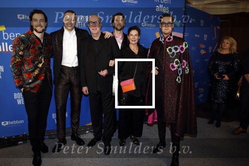Amsterdam 10 maart 2023
Boekenbal 2023 in de schouwburg van Amsterdam.
Bart Chabot kwam met vrouw en zijn kinderen waaronder Splinter Chabot