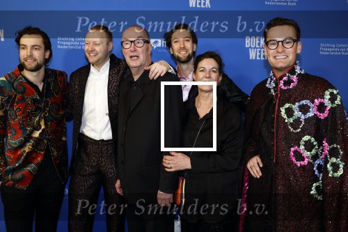 Amsterdam 10 maart 2023
Boekenbal 2023 in de schouwburg van Amsterdam.
Bart Chabot kwam met vrouw en zijn kinderen waaronder Splinter Chabot