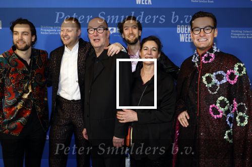 Amsterdam 10 maart 2023
Boekenbal 2023 in de schouwburg van Amsterdam.
Bart Chabot kwam met vrouw en zijn kinderen waaronder Splinter Chabot