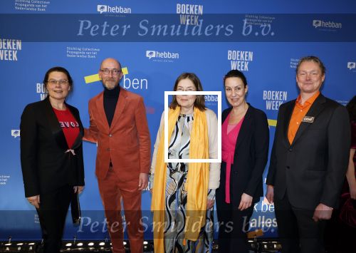 Amsterdam 10 maart 2023
Boekenbal 2023 in de schouwburg van Amsterdam.
Telle v Beek Miriam Piters Olaf Tigchellar en Martijn Lindeboom