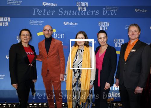 Amsterdam 10 maart 2023
Boekenbal 2023 in de schouwburg van Amsterdam.
Telle v Beek Miriam Piters Olaf Tigchellar en Martijn Lindeboom