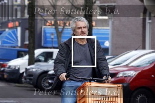 Amsterdam 15 februari 2023
Victor Reinier op de fiets in Amsterdam zuid.