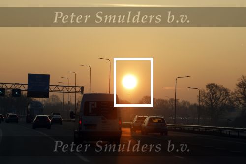 Arnhem 15 februari 2023
Zon komt op tijdens ochtendspits.