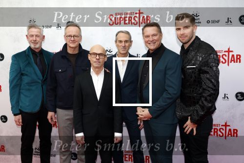 Amsterdam 21 januari 2024
Premiere Jesus Christ Superstar in het DeLaMar theater. Albert Verlinde met partner Onno Hoes