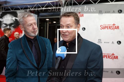 Amsterdam 21 januari 2024
Premiere Jesus Christ Superstar in het DeLaMar theater. Albert Verlinde met partner Onno Hoes