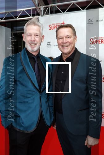Amsterdam 21 januari 2024
Premiere Jesus Christ Superstar in het DeLaMar theater. Albert Verlinde met partner Onno Hoes
