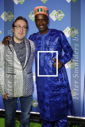 Hilversum 27 januari 2024
Zapp awards in studio 21 . Alpha Oumar Barry en Albert Jan van Rees