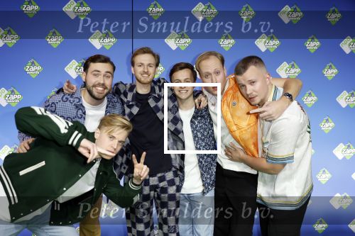 Hilversum 27 januari 2024
Zapp awards in studio 21 .Raoul, Robbie, Milo, Koen, Matthy Bankzitters