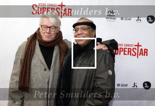Amsterdam 21 januari 2024
Premiere Jesus Christ Superstar in het DeLaMar theater. Barrie Stevens met kennis